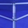 Folding gazebo with 2 blue walls 3x3 m by vidaXL, Tents and gazebos - Ref: Foro24-44961, Price: 157,75 €, Discount: %