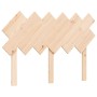 Double bed frame with solid wood headboard by , Beds and slatted bases - Ref: Foro24-3193441, Price: 136,16 €, Discount: %