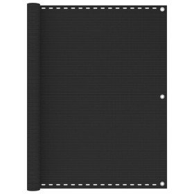 Toldo para balcón HDPE gris antracita 120x300 cm