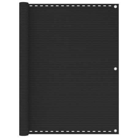 Toldo para balcón HDPE gris antracita 120x300 cm