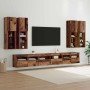 Conjunto de mueble para TV de pared 7 pcs Madera envejecida en Muebles TV | Comprar online en Foro24