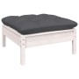 Gartenmöbel 6-teilig mit Kissen aus weißem Kiefernholz von , Gartensets - Ref: Foro24-3096389, Preis: 525,67 €, Rabatt: %