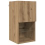 ` 6 pcs Roble artesanal Madera de ingeniería en Muebles TV | Comprar online en Foro24