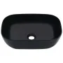 Lavabo 45,5x32x13 cm cerámica negro de vidaXL, Lavabos - Ref: Foro24-143916, Precio: 75,90 €, Descuento: %