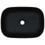 Lavabo 45,5x32x13 cm cerámica negro de vidaXL, Lavabos - Ref: Foro24-143916, Precio: 75,90 €, Descuento: %