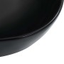 Lavabo 45,5x32x13 cm cerámica negro de vidaXL, Lavabos - Ref: Foro24-143916, Precio: 78,49 €, Descuento: %
