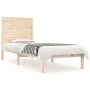 Estructura de cama madera maciza 90x190 cm de , Camas y somieres - Ref: Foro24-3104573, Precio: 96,86 €, Descuento: %