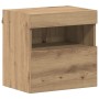 Mueble de TV 7 pcs Roble artesanal Madera de ingeniería en Muebles TV | Comprar online en Foro24