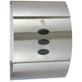 HI Stainless steel mailbox 30x12x40 cm by HI, mailboxes - Ref: Foro24-423961, Price: 43,87 €, Discount: %