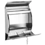 HI Briefkasten aus Edelstahl 30x12x40 cm von HI, Postfächer - Ref: Foro24-423961, Preis: 43,89 €, Rabatt: %