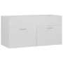 Glossy white engineered wood cabinet with sink by , bathroom vanities - Ref: Foro24-3071294, Price: 282,44 €, Discount: %