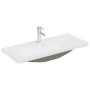 Glossy white engineered wood cabinet with sink by , bathroom vanities - Ref: Foro24-3071294, Price: 282,44 €, Discount: %