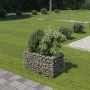 Gabionenbett aus Stahl 90x50x50 cm von vidaXL, Töpfe und Pflanzgefäße - Ref: Foro24-143569, Preis: 44,49 €, Rabatt: %