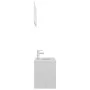 Glänzend weißes Badezimmermöbelset aus Holzwerkstoff von , Badezimmermöbel - Ref: Foro24-3071339, Preis: 315,04 €, Rabatt: %