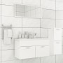 Glänzend weißes Badezimmermöbelset aus Holzwerkstoff von , Badezimmermöbel - Ref: Foro24-3071474, Preis: 377,56 €, Rabatt: %