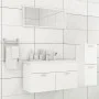 Juego de muebles de baño madera de ingeniería blanco brillo de , Muebles de baño - Ref: Foro24-3071474, Precio: 354,86 €, Des...