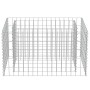 Gabionenbett aus Stahl 90x50x50 cm von vidaXL, Töpfe und Pflanzgefäße - Ref: Foro24-143569, Preis: 44,49 €, Rabatt: %