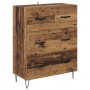 Aparador alto con cajón Madera vieja 69,5 x 34 x 180 cm en Aparadores | Comprar online en Foro24