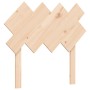 Bed frame with solid wood headboard by , Beds and slatted bases - Ref: Foro24-3193691, Price: 88,63 €, Discount: %