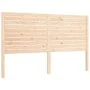 Estructura de cama de matrimonio con cabecero madera maciza de , Camas y somieres - Ref: Foro24-3193211, Precio: 186,61 €, De...