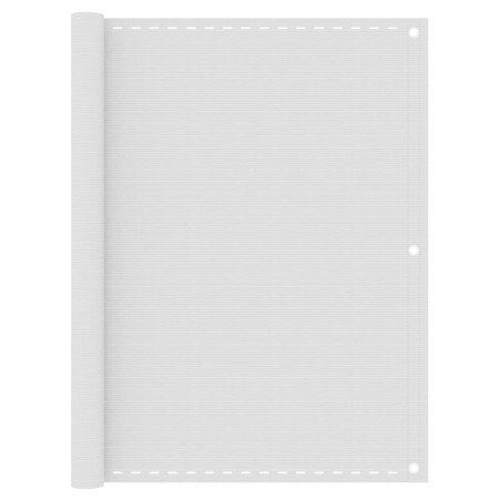 Toldo para balcón HDPE blanco 120x400 cm en Sombrillas | Comprar online en Foro24