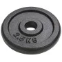 Gusseisen-Hantelscheiben 8 Stück 2,5 kg von vidaXL, freies Gewicht - Ref: Foro24-91391, Preis: 86,27 €, Rabatt: %