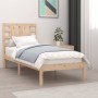 Solid wood bed frame 90x190 cm by , Beds and slatted bases - Ref: Foro24-3104183, Price: 93,94 €, Discount: %