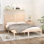 Solid wood bed frame 150x200 cm by , Beds and slatted bases - Ref: Foro24-3104613, Price: 160,39 €, Discount: %