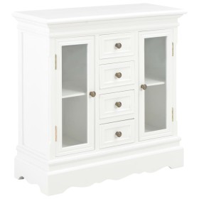 Sideboard aus massivem Kiefernholz weiß 70x28x70 cm von vidaXL, Sideboards - Ref: Foro24-280027, Preis: 203,21 €, Rabatt: %