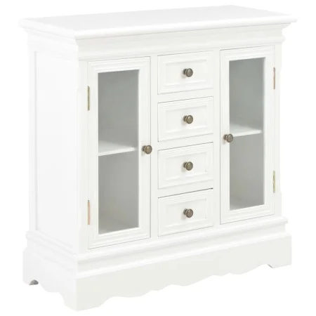 Sideboard aus massivem Kiefernholz weiß 70x28x70 cm von vidaXL, Sideboards - Ref: Foro24-280027, Preis: 201,55 €, Rabatt: %
