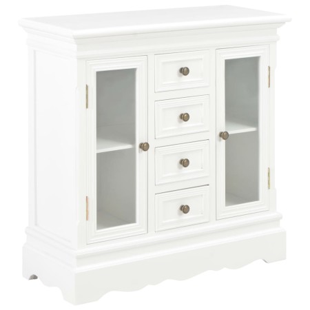 Sideboard aus massivem Kiefernholz weiß 70x28x70 cm von vidaXL, Sideboards - Ref: Foro24-280027, Preis: 203,21 €, Rabatt: %