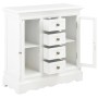 Sideboard aus massivem Kiefernholz weiß 70x28x70 cm von vidaXL, Sideboards - Ref: Foro24-280027, Preis: 203,21 €, Rabatt: %