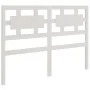 Estructura de cama doble pequeña madera maciza blanca 120x190cm de , Camas y somieres - Ref: Foro24-3105636, Precio: 125,11 €...