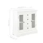 Sideboard aus massivem Kiefernholz weiß 70x28x70 cm von vidaXL, Sideboards - Ref: Foro24-280027, Preis: 201,55 €, Rabatt: %
