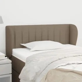 Taupe gray fabric headboard 83x23x78/88 cm by , Headboards and footboards - Ref: Foro24-3117360, Price: 42,64 €, Discount: %