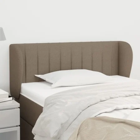 Cabecero de tela gris taupe 83x23x78/88 cm de , Cabeceros y pies de cama - Ref: Foro24-3117360, Precio: 42,62 €, Descuento: %