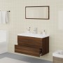 Badezimmermöbel-Set aus Sperrholz in Eichenbraun von , Badezimmermöbel - Ref: Foro24-3120353, Preis: 241,95 €, Rabatt: %
