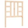 Single bed frame with solid wood headboard by , Beds and slatted bases - Ref: Foro24-3191931, Price: 83,54 €, Discount: %