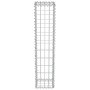 Muro de gaviones con cubiertas acero galvanizado 20x20x100 cm de vidaXL, Paneles de vallas - Ref: Foro24-143575, Precio: 29,9...