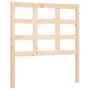 Single bed frame with solid wood headboard by , Beds and slatted bases - Ref: Foro24-3192061, Price: 84,98 €, Discount: %