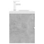 Mueble con lavabo madera de ingeniería gris hormigón de , Tocadores de baño - Ref: Foro24-3071661, Precio: 323,52 €, Descuent...