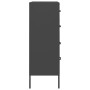 Anthracite gray steel drawer cabinet 80x35x101.5 cm by , Drawers - Ref: Foro24-336204, Price: 178,68 €, Discount: %