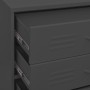 Anthracite gray steel drawer cabinet 80x35x101.5 cm by , Drawers - Ref: Foro24-336204, Price: 178,68 €, Discount: %