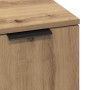 Aparador con cajón 3 pcs Roble artesanal Madera de ingeniería en Aparadores | Comprar online en Foro24