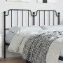 Cabecero de metal negro 140 cm de , Cabeceros y pies de cama - Ref: Foro24-373920, Precio: 29,85 €, Descuento: %