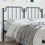 Kopfteil aus schwarzem Metall, 140 cm von , Kopf- und Fußteile - Ref: Foro24-373920, Preis: 30,30 €, Rabatt: %