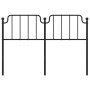 Kopfteil aus schwarzem Metall, 140 cm von , Kopf- und Fußteile - Ref: Foro24-373920, Preis: 30,30 €, Rabatt: %