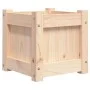 Solid pine wood planter 31x31x31 cm by , Pots and planters - Ref: Foro24-837394, Price: 22,80 €, Discount: %