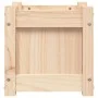 Pflanzgefäß aus massivem Kiefernholz, 31 x 31 x 31 cm von , Töpfe und Pflanzgefäße - Ref: Foro24-837394, Preis: 22,80 €, Raba...