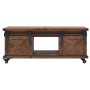 Couchtisch aus massivem braunem Tannenholz, 91 x 51 x 38 cm von vidaXL, Couchtisch - Ref: Foro24-246119, Preis: 222,45 €, Rab...